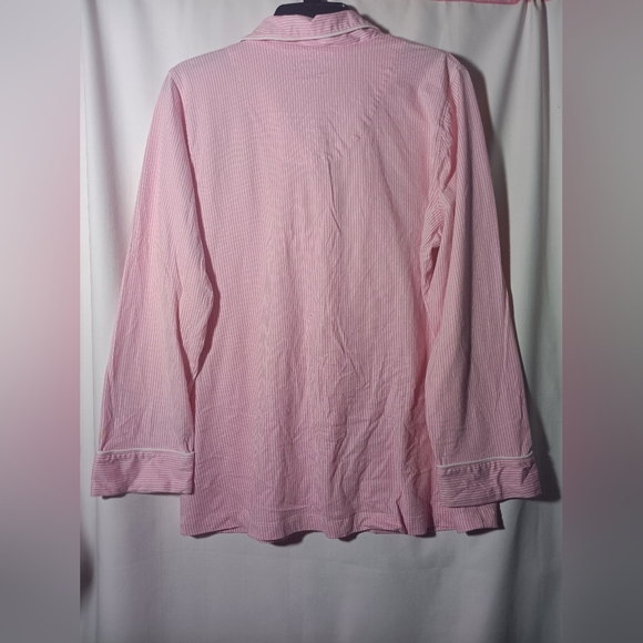 Pink Striped Button-Up Shirt - Picture 6 of 6